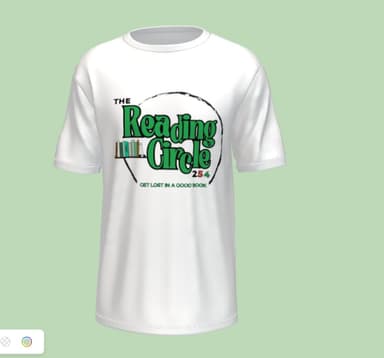 White / Grey Logo T-Shirt (Classic)