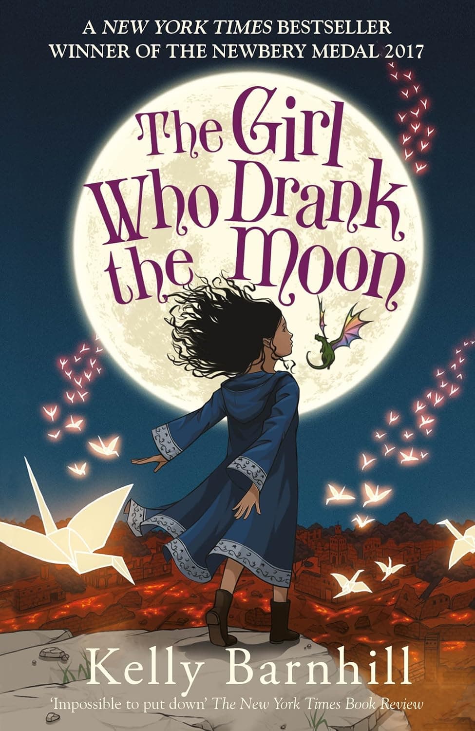 The Girl Who Drank the Moon Book Cover