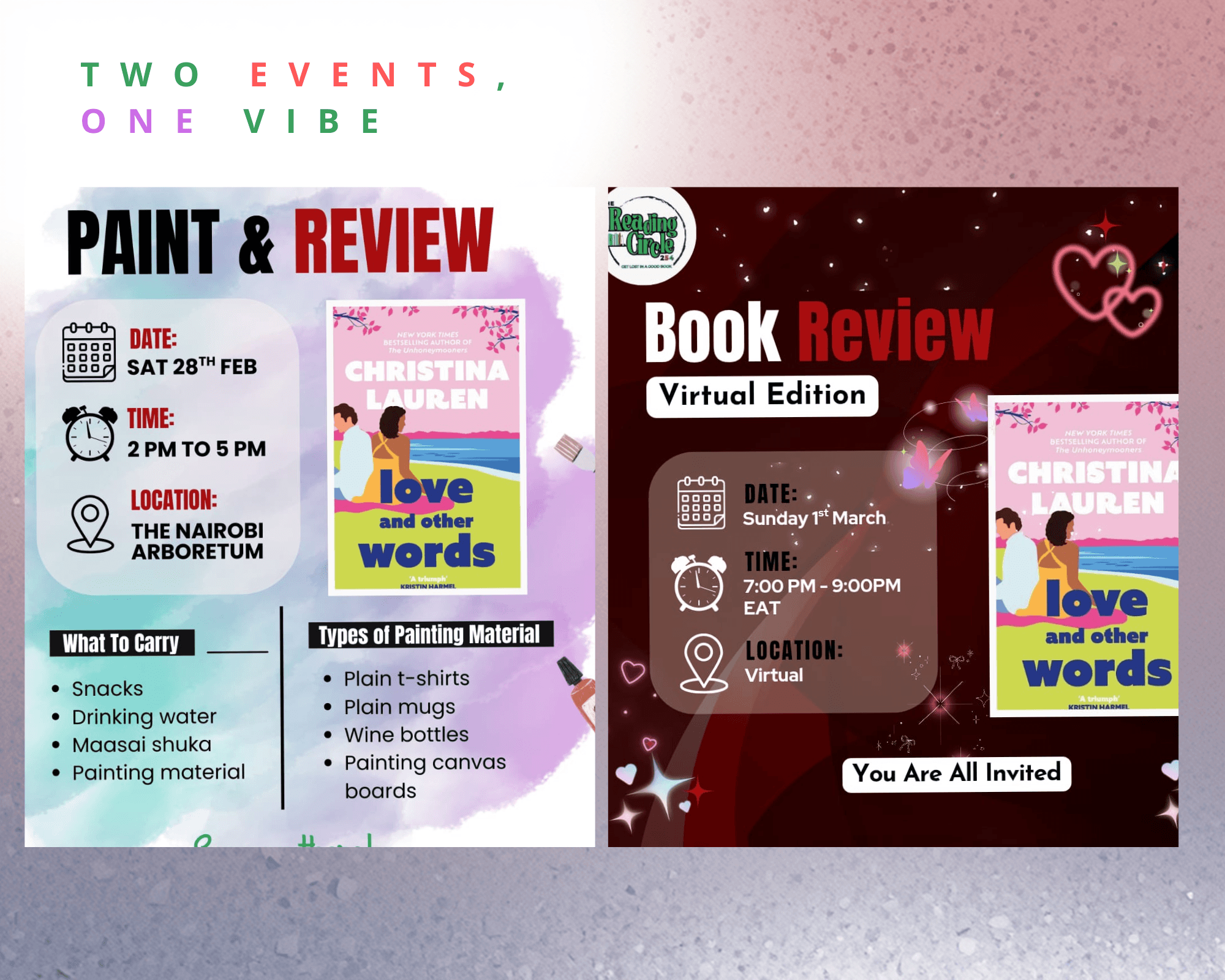 Young Love. Grown-Up Silence. From the Arboretum to Your Living Room.